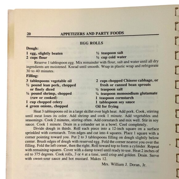 River Road Recipes II Cookbook Spiral-Bound 1981 Junior League Baton Rouge - Picture 5 of 11